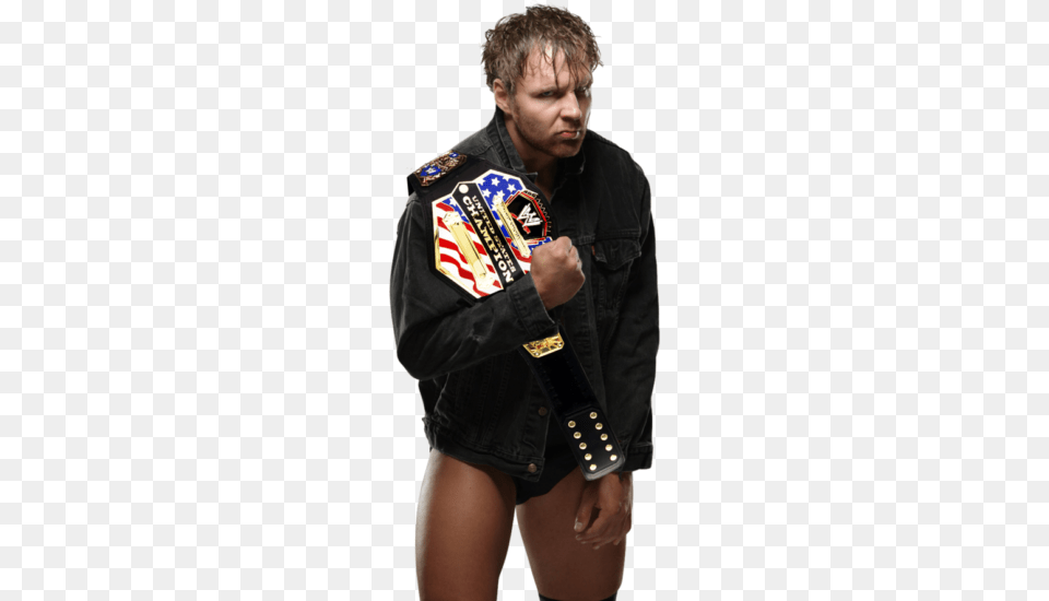 United States Champion Dean Ambrose Blog, Coat, Jacket, Clothing, Man Free Png Download