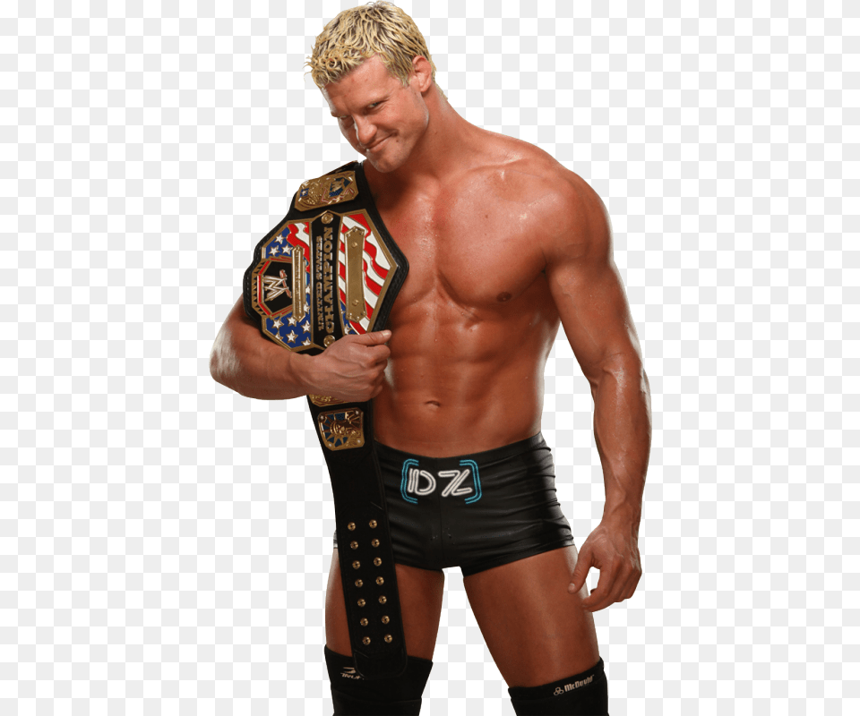 United States Champion Dolph Ziggler Us Champion, Accessories, Adult, Belt, Male Png Image