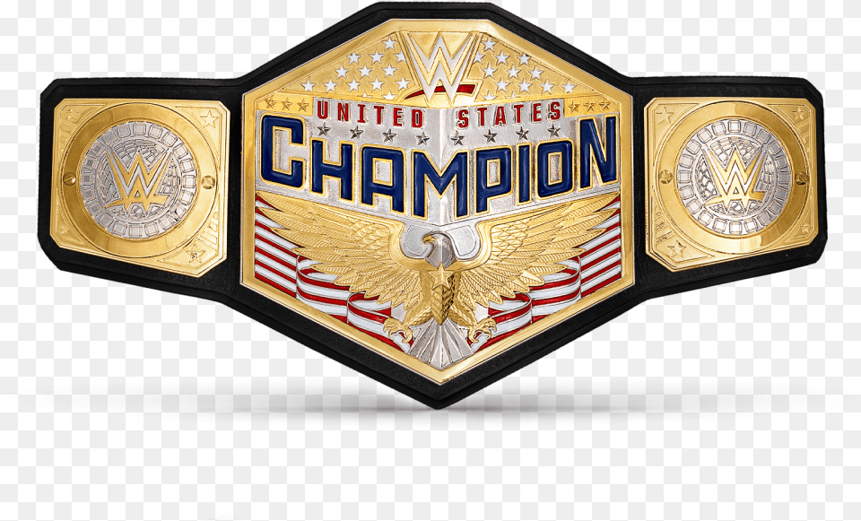 United States Championship Wwe New United States Championship Belt, Accessories, Badge, Logo, Symbol Png