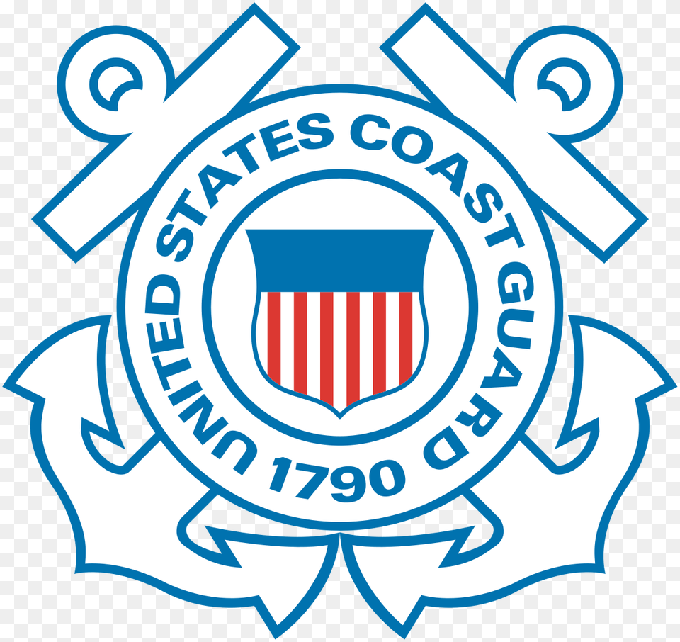 United States Coast Guard, Logo, Emblem, Symbol, Badge Free Png Download