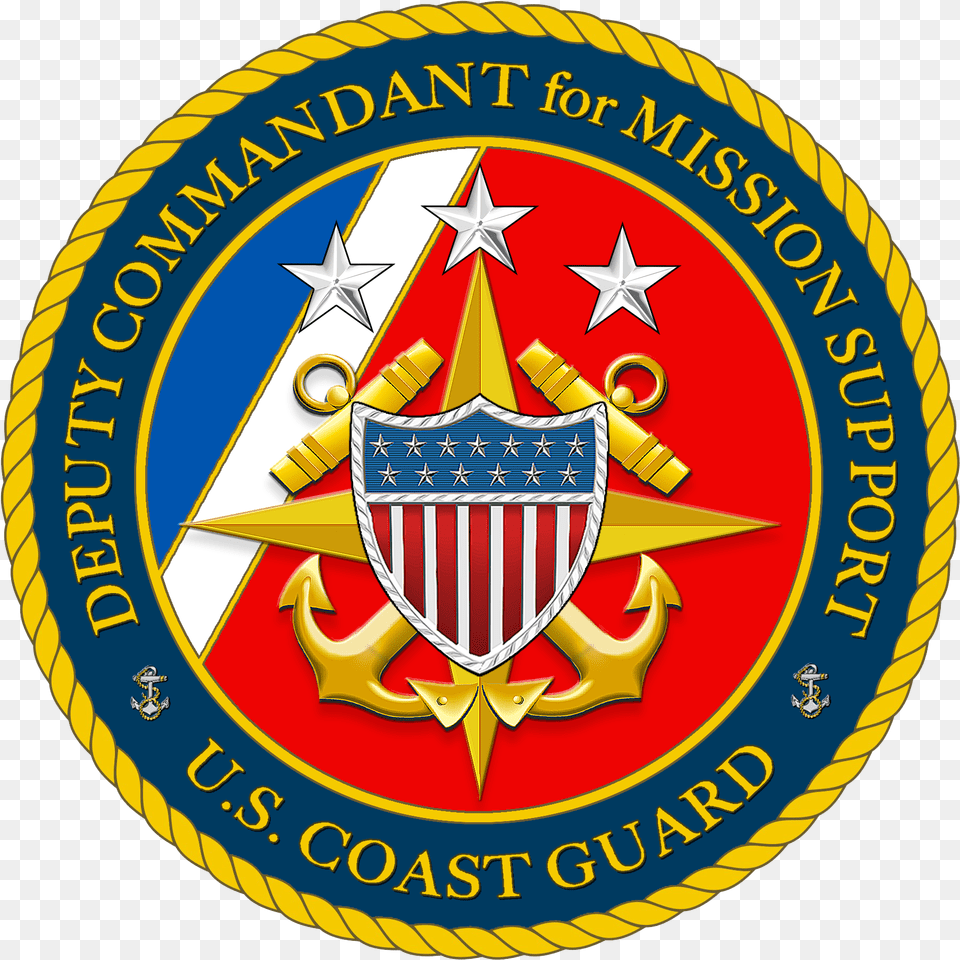 United States Coast Guard United States Coast Guard Symbols, Badge, Logo, Symbol, Emblem Free Png