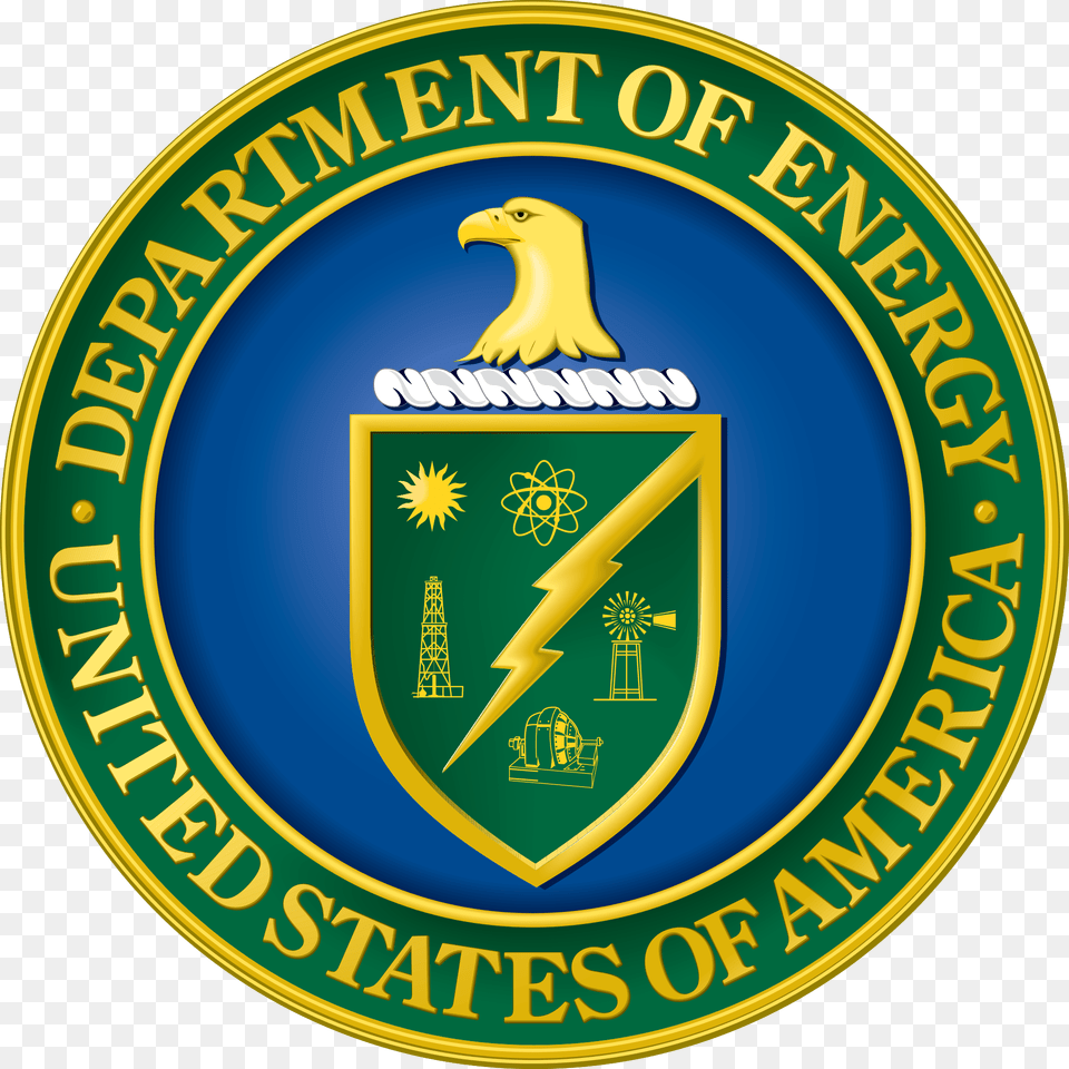 United States Department Of Energy Department Of Energy, Badge, Logo, Symbol, Emblem Free Transparent Png