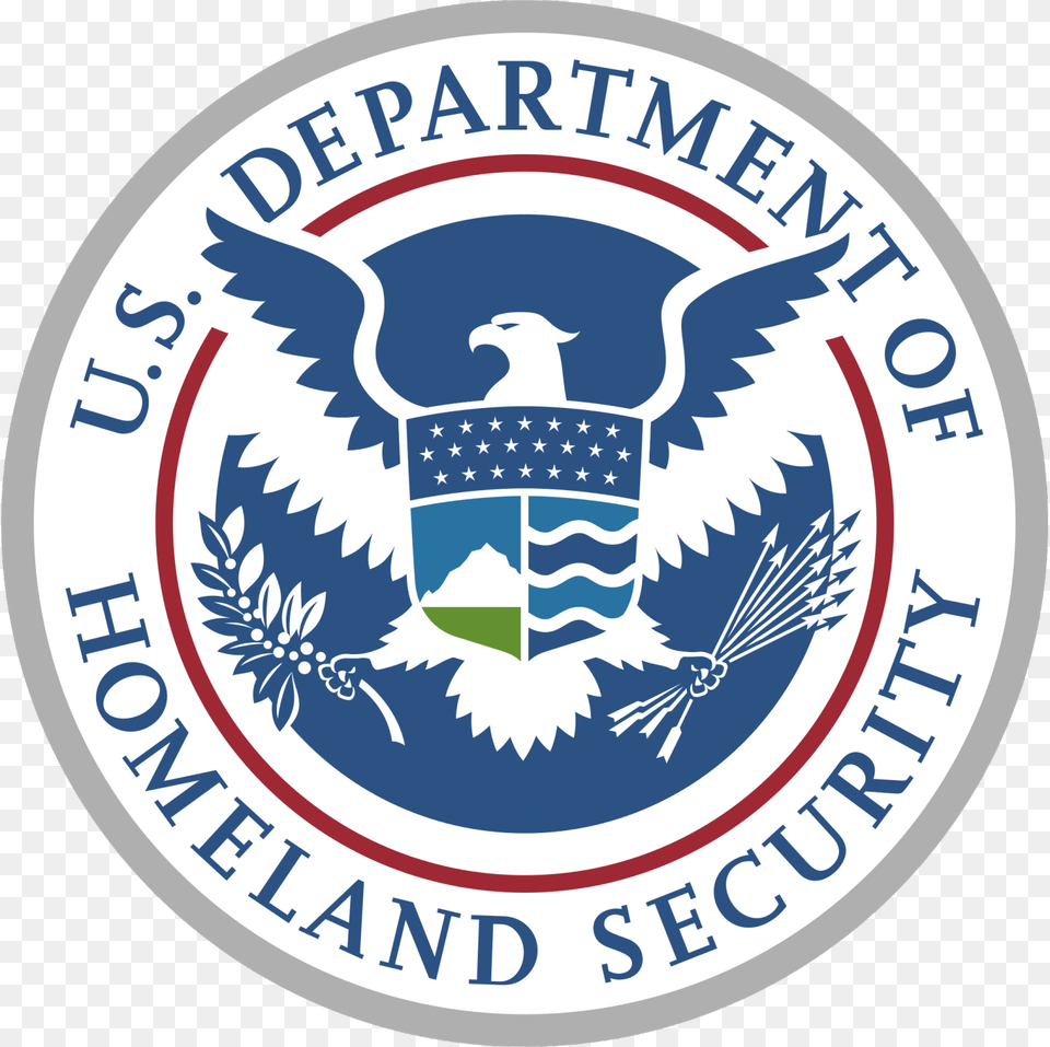 United States Department Of Homeland Security Logo Department Of Homeland Security, Emblem, Symbol, Badge Png Image