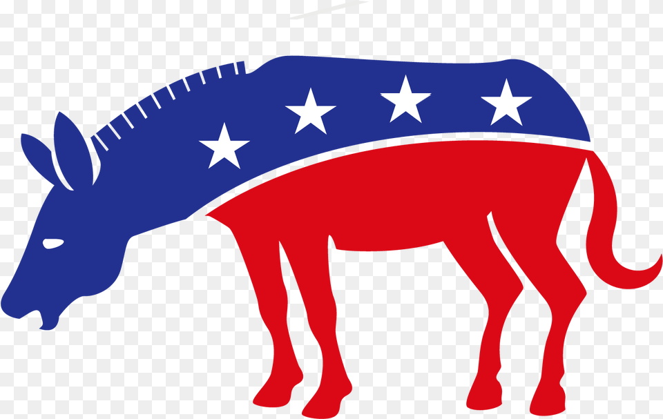 United States Donkey Stronger Together Democratic Party Democratic Party, Animal, Mammal, Dinosaur, Reptile Png Image