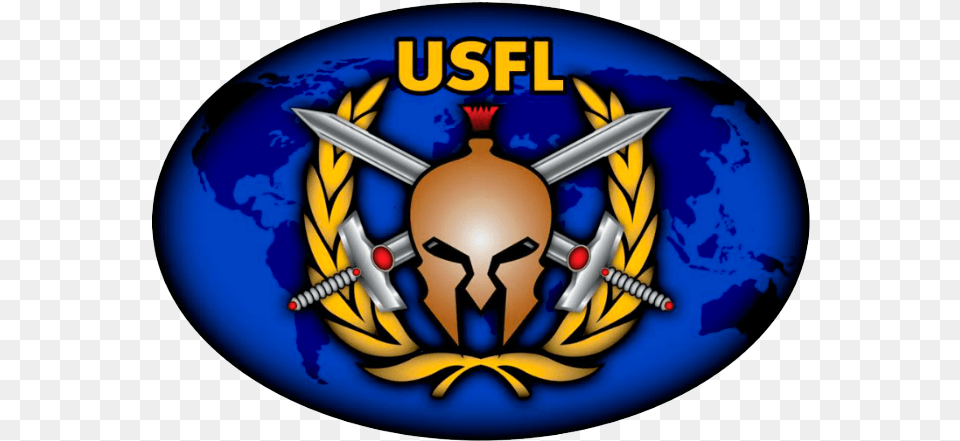 United States Fight League Emblem, Symbol, Logo, Blade, Dagger Free Png
