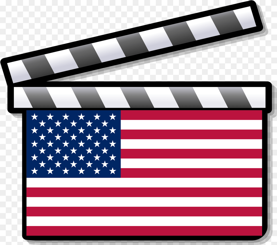 United States Film Clapperboard Cinema In The Usa, American Flag, Flag Free Png