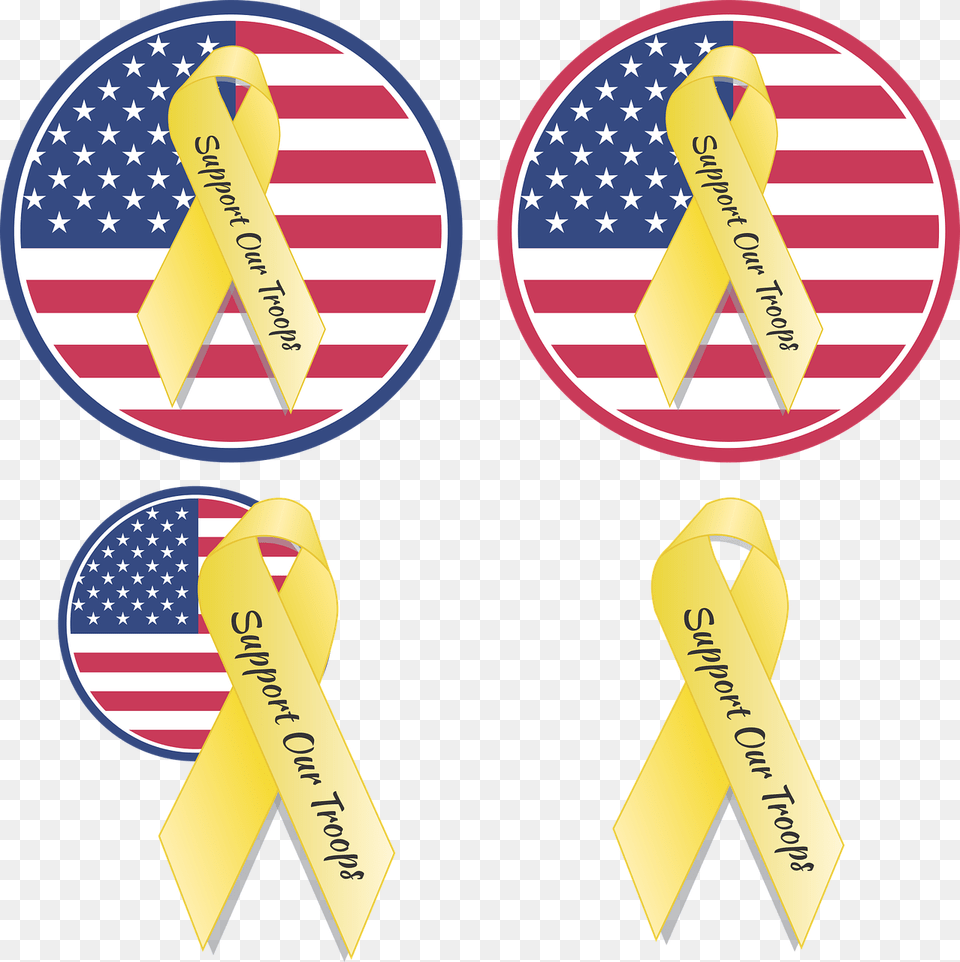 United States Flag, American Flag, Gold Free Transparent Png