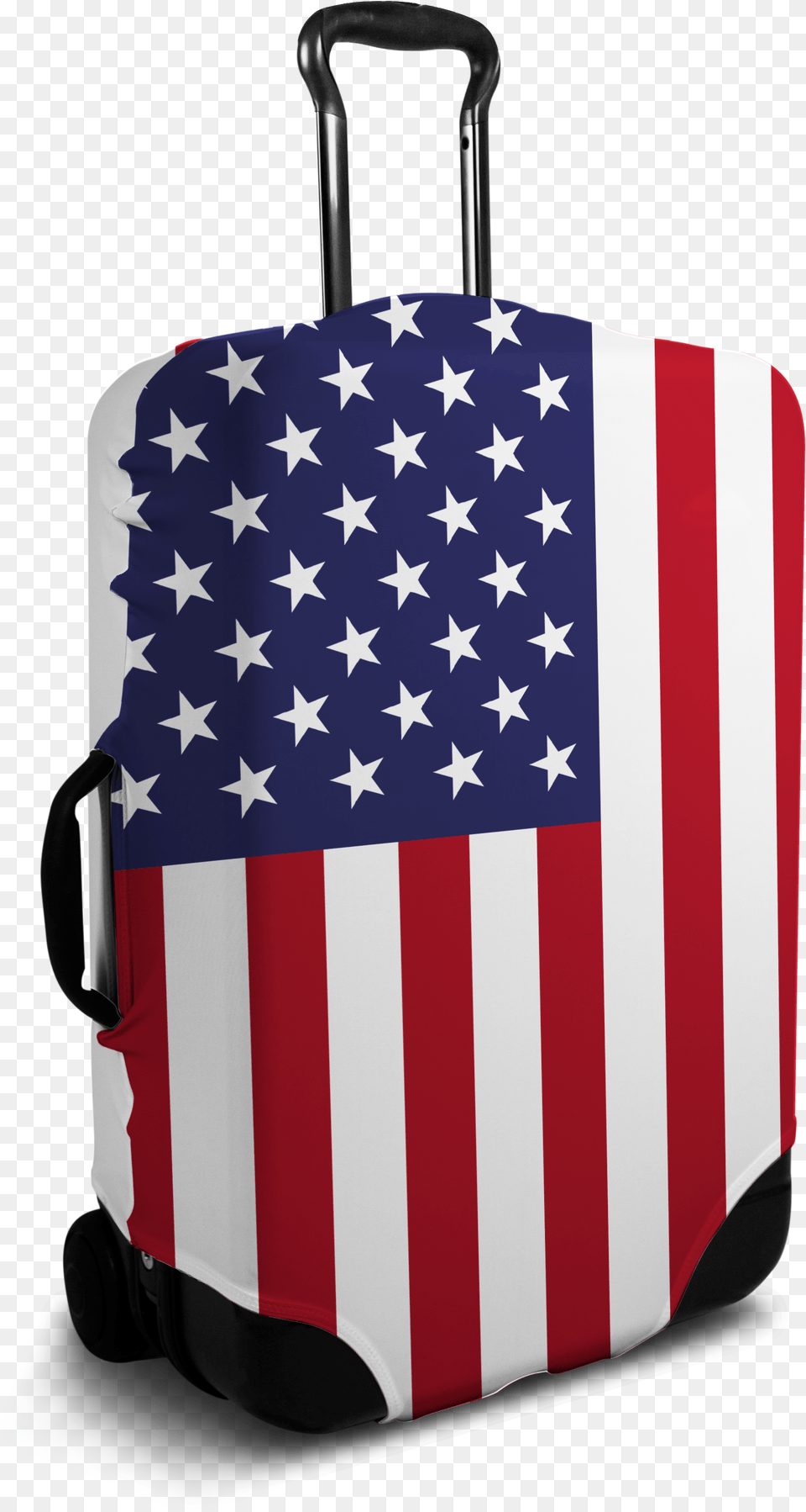 United States Flag Luggage Coverdata Large Image Personalized Luggage With Face, Baggage, American Flag Free Png
