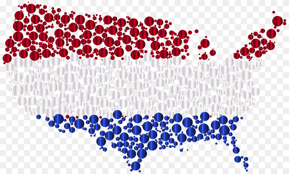 United States Flag Map Circles Enhanced Clipart, Chandelier, Lamp, Art, Graphics Png Image