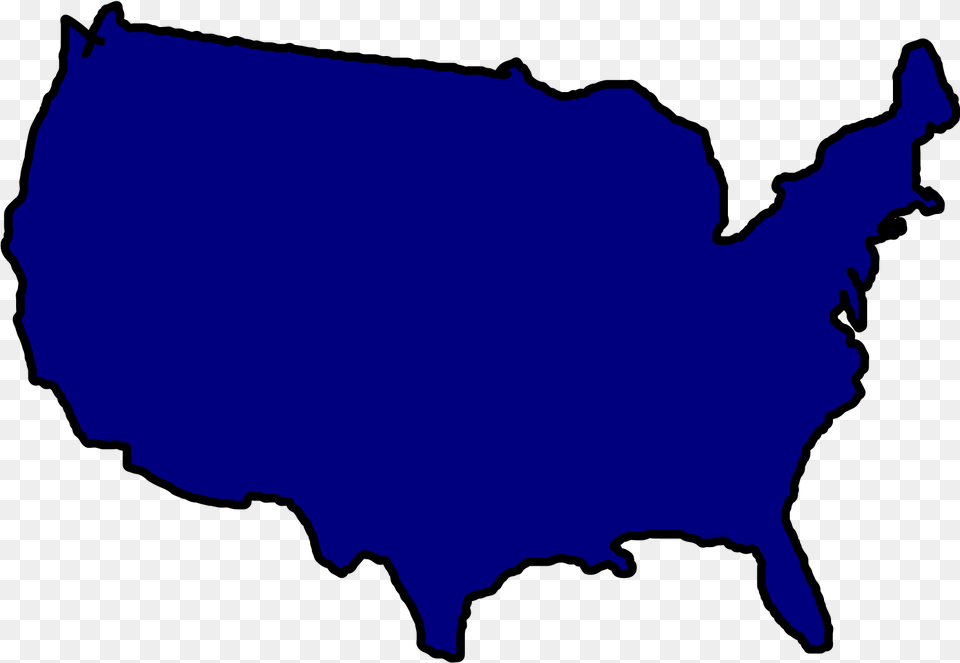 United States Map Blue, Person, Outdoors, Adult, Man Free Png Download
