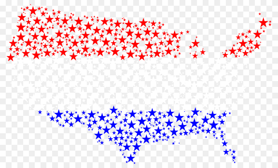 United States Map Flag Stars Clipart, Pattern, Art, Graphics, Floral Design Free Png