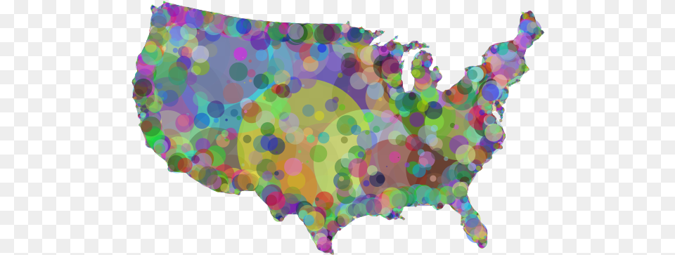 United States Map Geometric Pattern Topeka Kansas Map, Art, Graphics, Accessories, Ornament Free Png