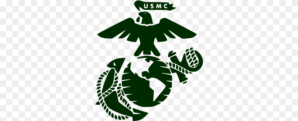 United States Marine Corps Eagle Globe Amp Anchor Ega Small Eagle Globe And Anchor, Symbol, Person, Recycling Symbol Free Png Download
