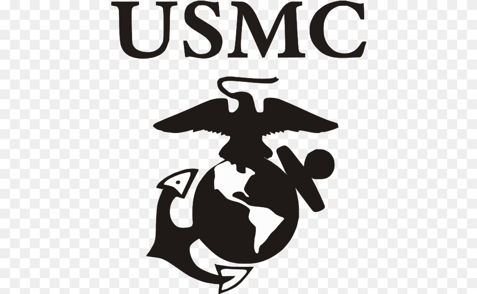 United States Marine Corps Quantico Station Eagle Us Marine Logo Svg, Book, Publication, Baby, Person Free Png