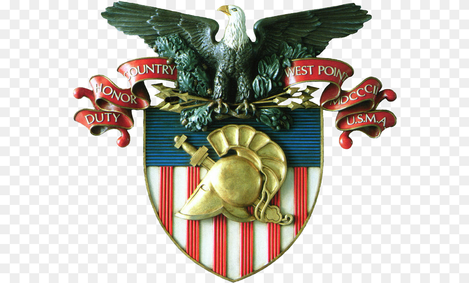 United States Military Academy West Point Logo, Emblem, Symbol, Badge, Armor Png