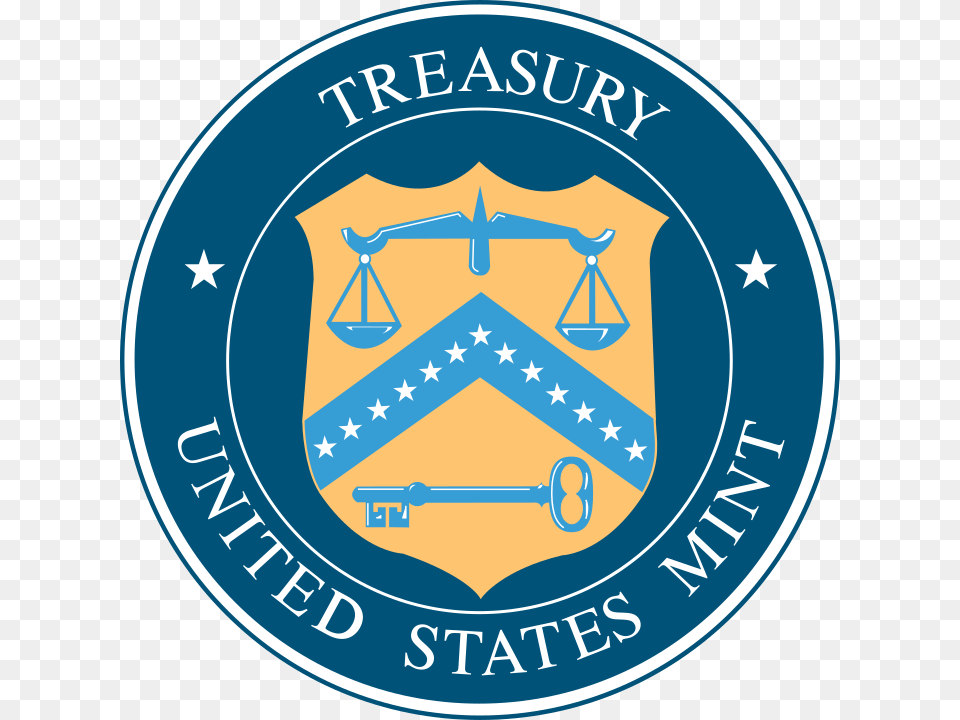 United States Mint Duties And Responsibilities Of The Secretary, Badge, Logo, Symbol, Emblem Free Transparent Png