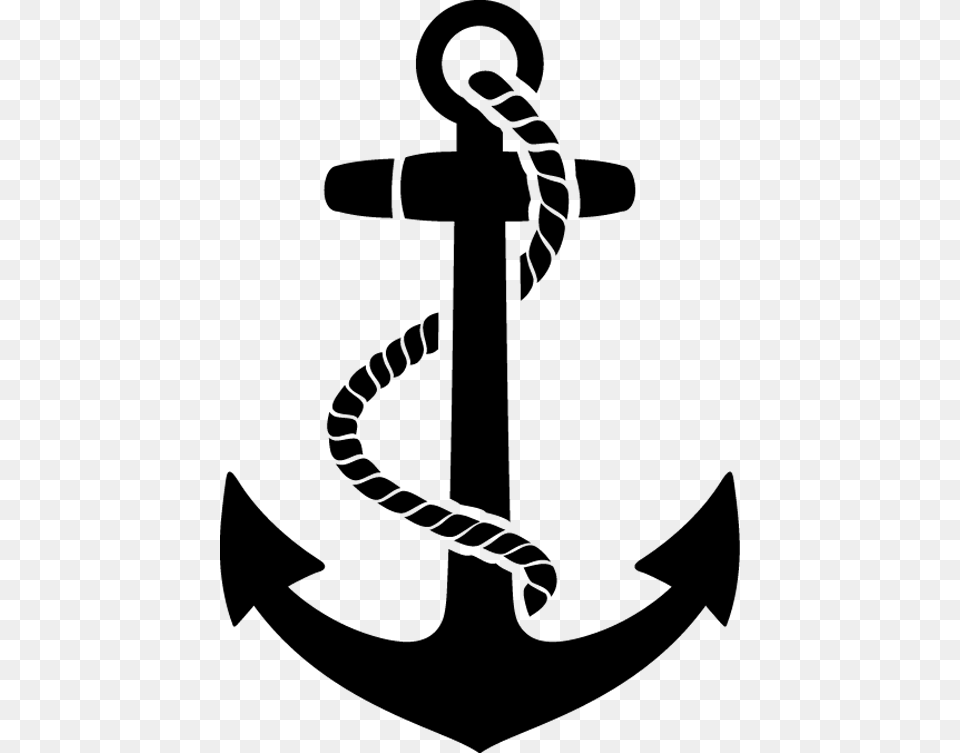 United States Navy Navy Anchor, Silhouette, Cross, Symbol, Lighting Free Png Download