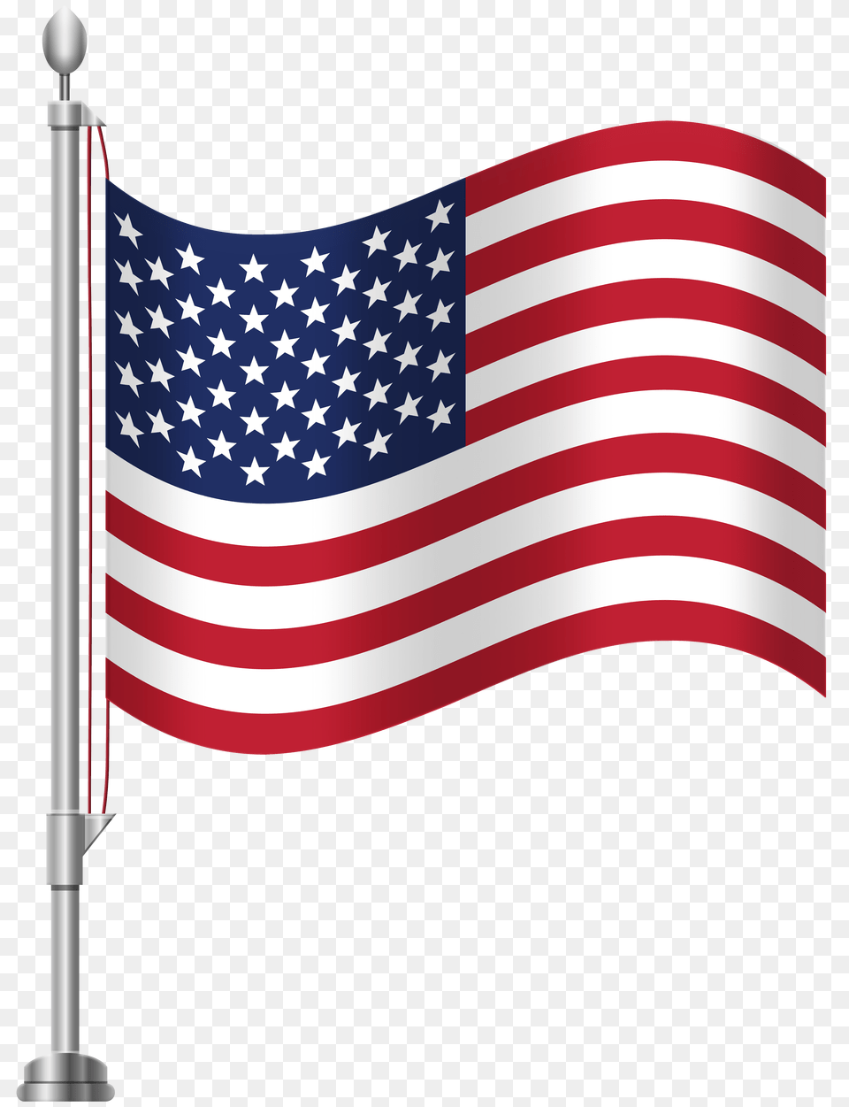 United States Of America Flag Clip Art, American Flag Free Png Download