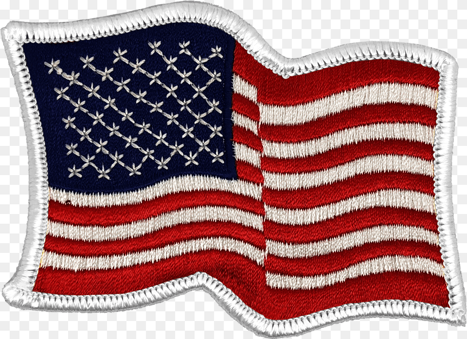 United States Of America Flag Patch Embroidered Patch, American Flag, Accessories, Bag, Handbag Free Png