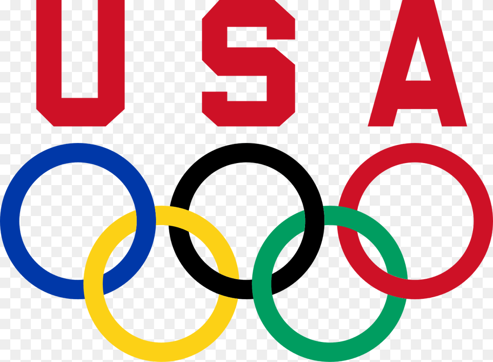 United States Olympic Committee Logo, Text, Light, Symbol, Number Free Transparent Png