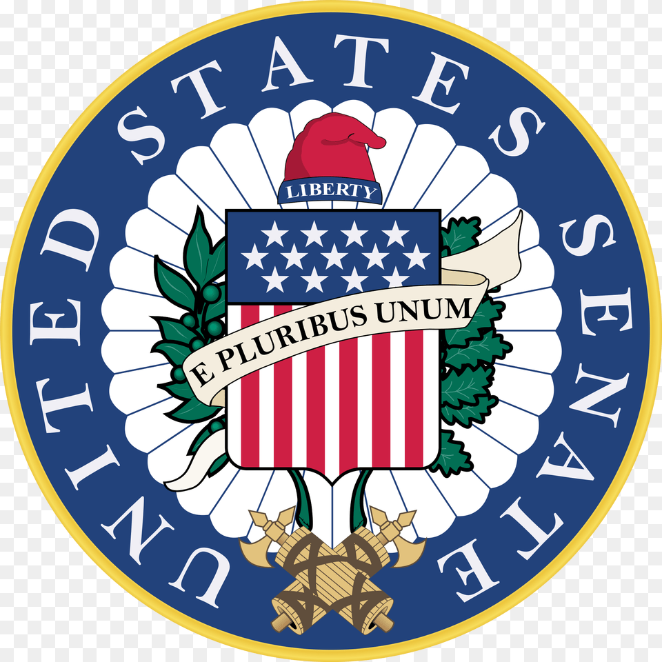 United States Senate, Badge, Emblem, Logo, Symbol Free Transparent Png
