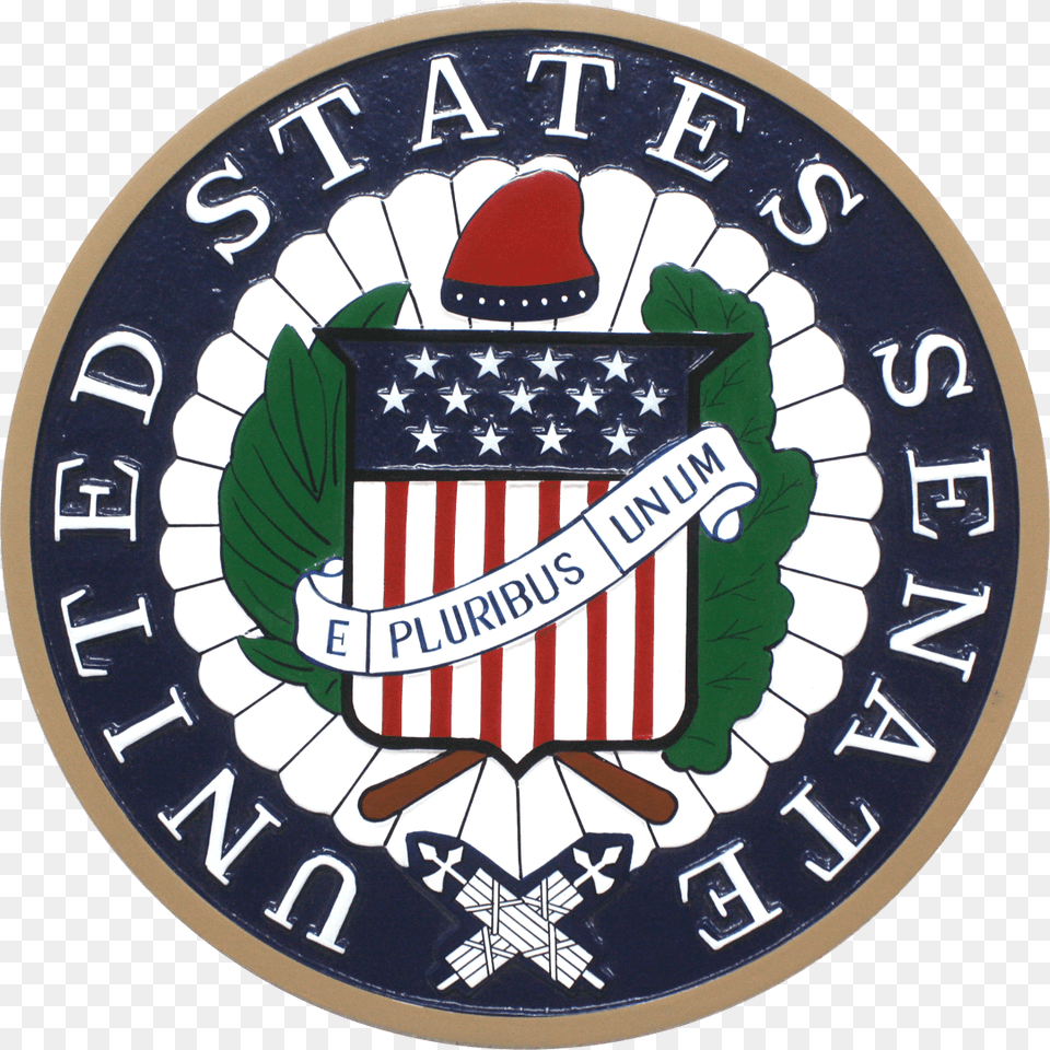 United States Senate Seal Us Senate Seal, Badge, Emblem, Logo, Symbol Free Png