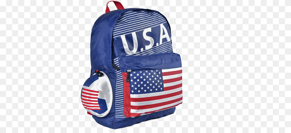 United States Soccer Ball Backpackclass, Backpack, Bag Free Png
