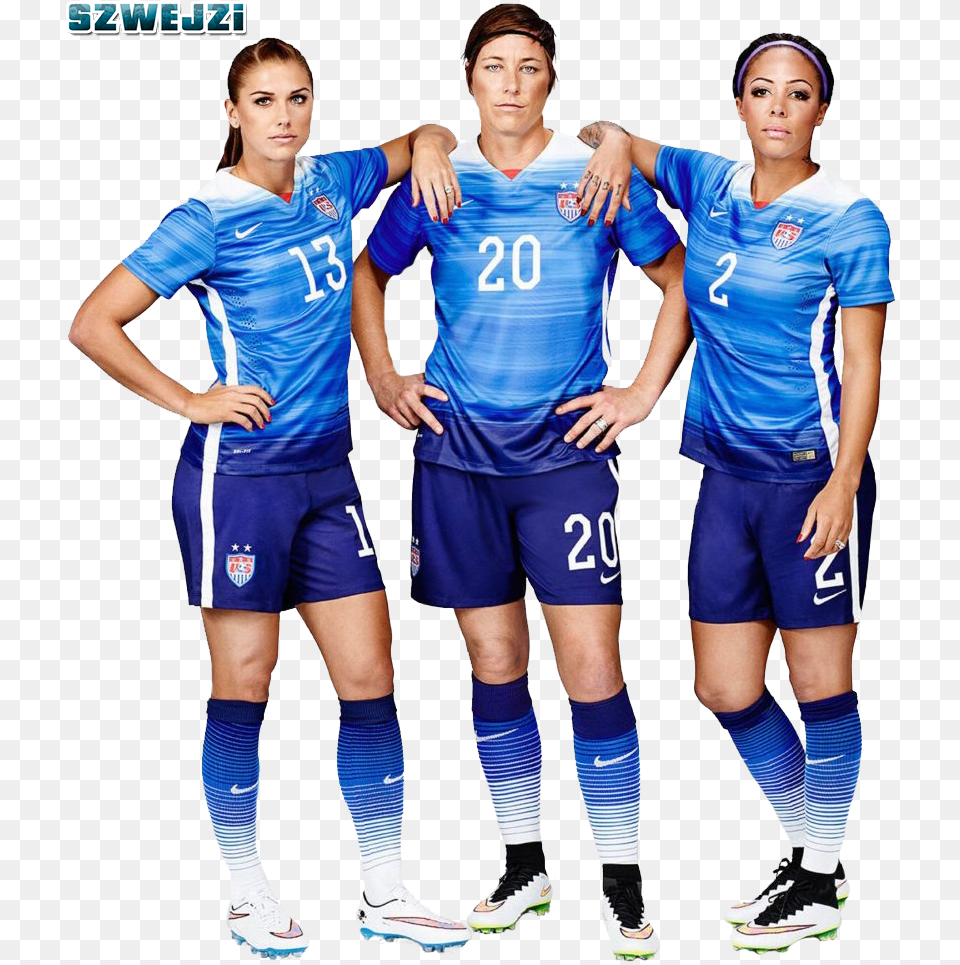 United States Women39s National Soccer Team, People, Clothing, Shirt, Person Free Transparent Png