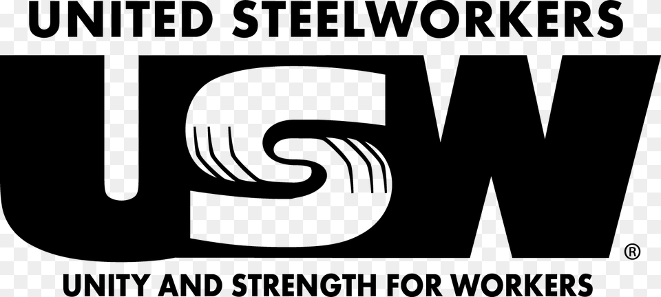 United Steelworkers Union Logo, Text Free Transparent Png