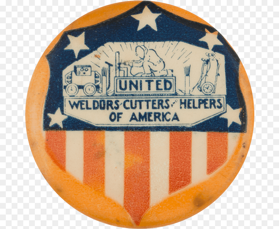 United Weldors Cutters And Helpers Of America Club Label, Badge, Logo, Symbol, Emblem Free Png