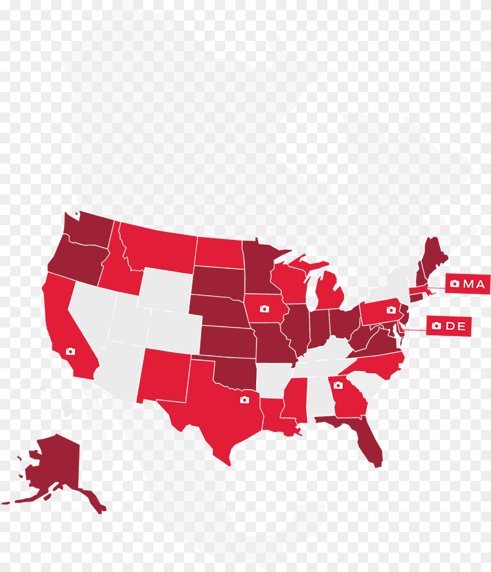 Unites States Map Indicates States We39ve Paved 2016 Democratic Primary Map, Logo, Chart, Plot, Baby Free Png