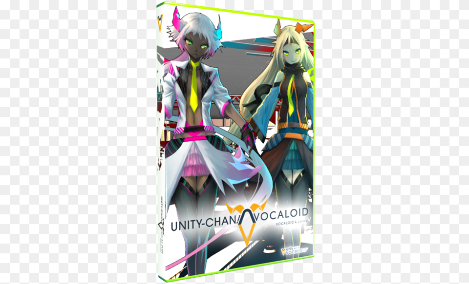 Unity Chan 600 Vocaloid Unity, Book, Comics, Publication, Adult Png Image