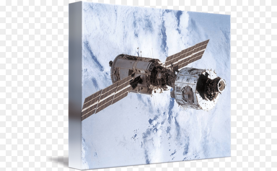 Unity Connected To Russian Space Station Zarya By Vertical, Astronomy, Outer Space, Bulldozer, Machine Free Png Download