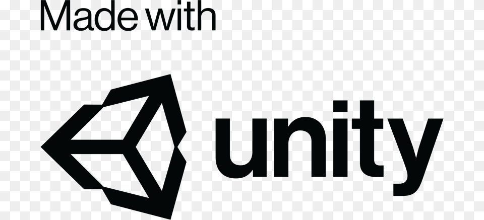 Unity Logo White Black And White Stock Unity Logo White 3d Png