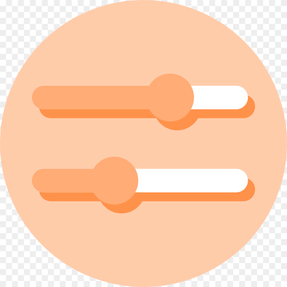 Unity Tweak Tool Icon Circle, Cutlery, Fork, Spoon, Disk Png