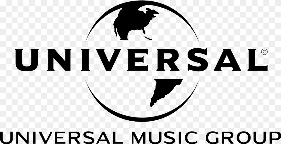 Universal Music Group Emblem Logo Universal Music Logo, Gray Free Png