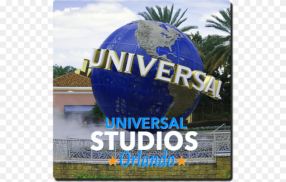 Universal Orlando, Sphere, Advertisement, Astronomy, Outer Space Free Png Download