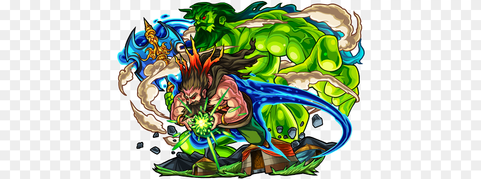 Universal Ruler Khan Monster Strike, Dragon, Art, Graphics Png Image