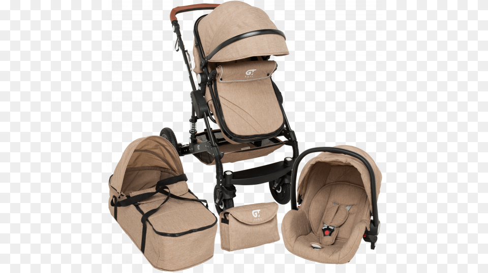 Universal Stroller 3 In 1 Gt Baby 2801 Blackkhaki Black, Accessories, Bag, Handbag, Furniture Free Png