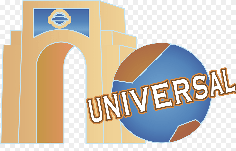 Universal Studios Clipart, Logo, Arch, Architecture Free Png