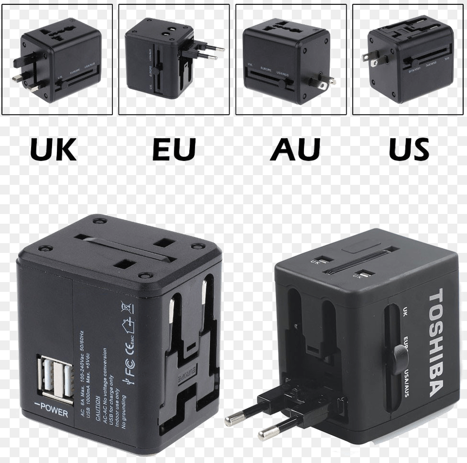 Universal Travel Adapter Image Promate Travel Adapter, Electronics Free Png Download