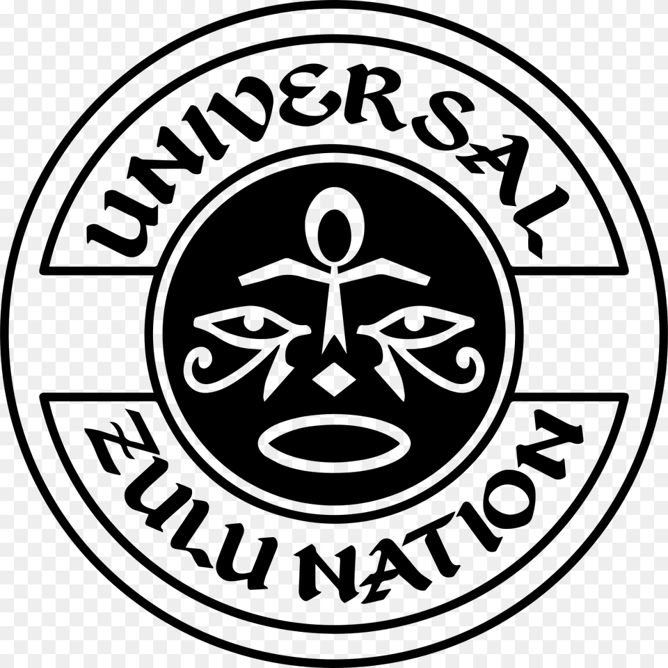 Universal Zulu Nation Logo, Gray Png