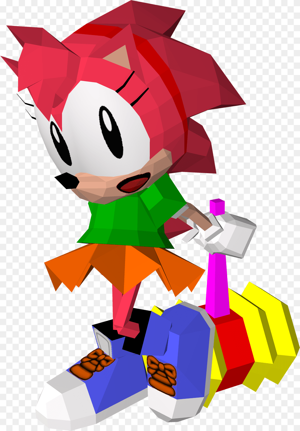 Universe Of Smash Bros Lawl Amy Rose Sonic R Png