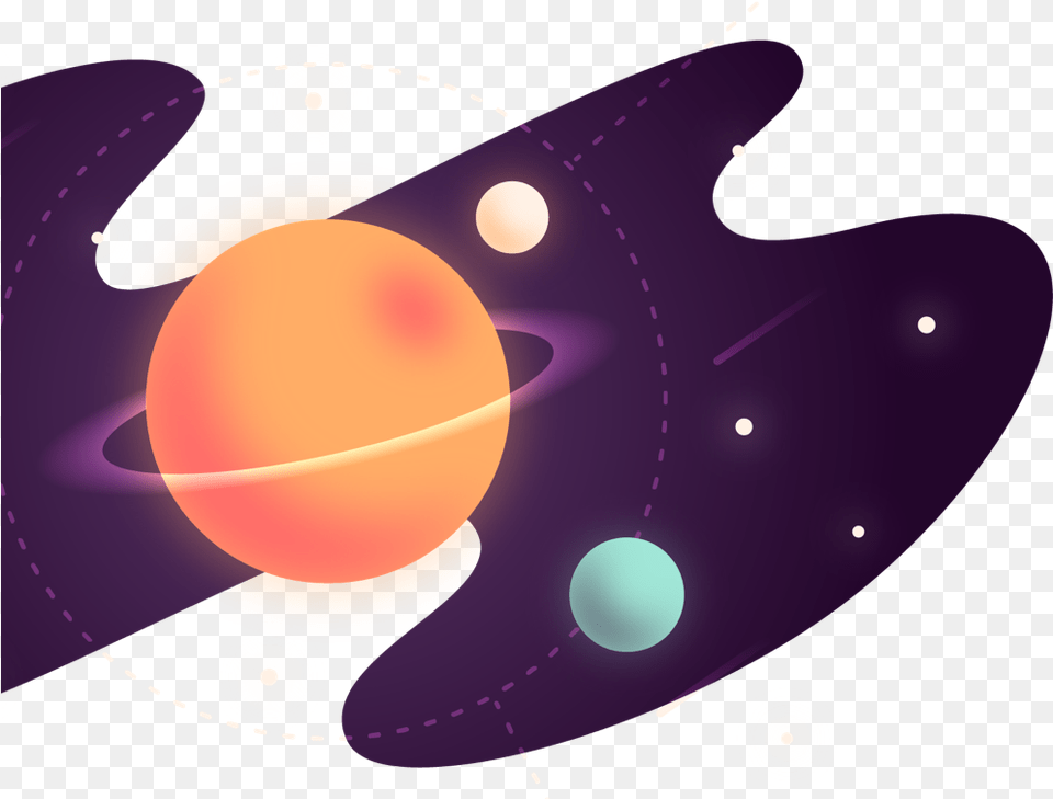 Universe Style Illustration Universe, Astronomy, Moon, Nature, Night Free Png