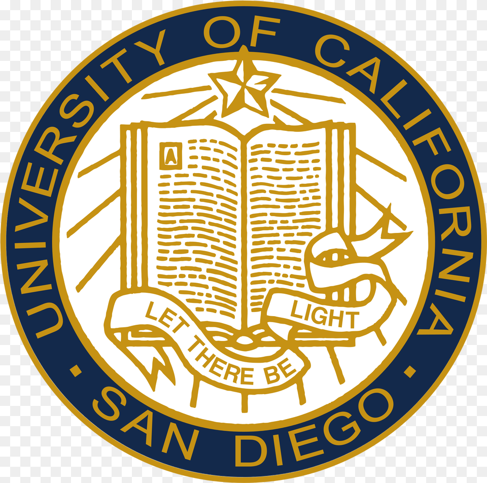 Universidad De California San Diego, Badge, Logo, Symbol, Emblem Free Png