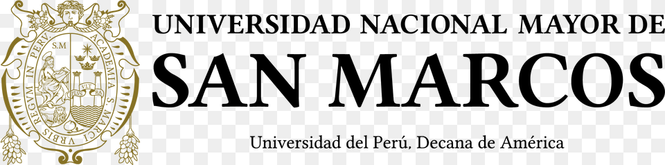 Universidad Nacional Mayor De San Marcos San Marcos Universidad Logo, Badge, Symbol Free Png Download
