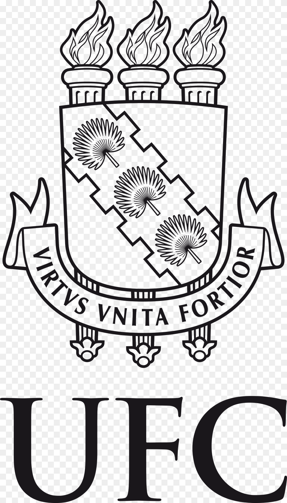 Universidade Federal Do Cear, Emblem, Symbol, Logo, Blackboard Free Png