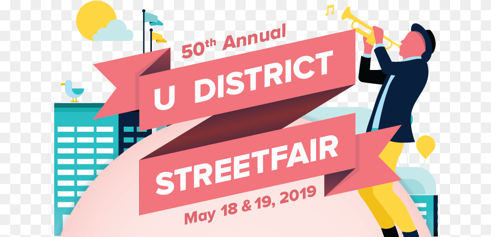 University District Streetfair University District Street Fair, Advertisement, Poster, Boy, Person Free Png