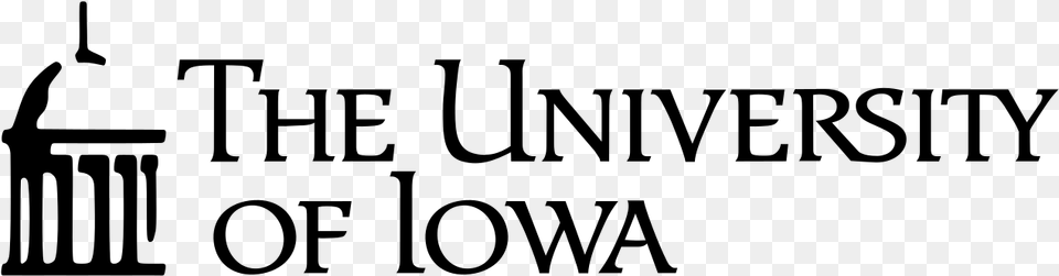 University Iowa Logo, Gray Free Png Download