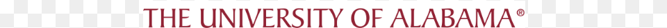 University Of Alabama, Text Png Image